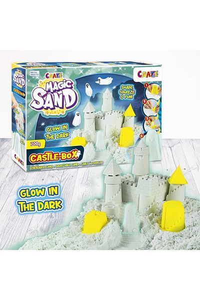 CRAZE Magic Sand  |  Castle Box  |  Sand games