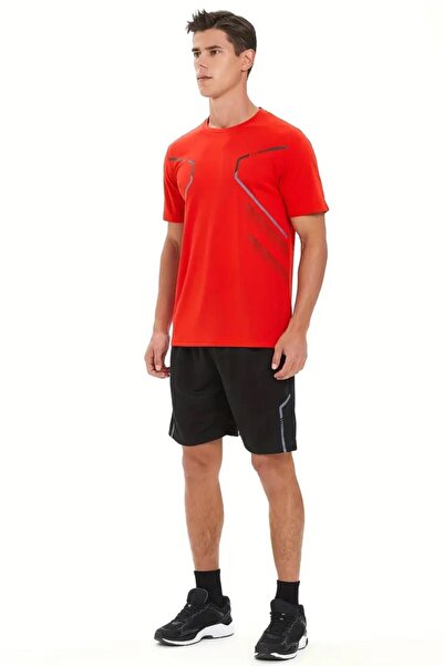 Oksit Ανδρικό μπλουζάκι Fusto Micro Polyester Slim Fit Perform Training Athlete
