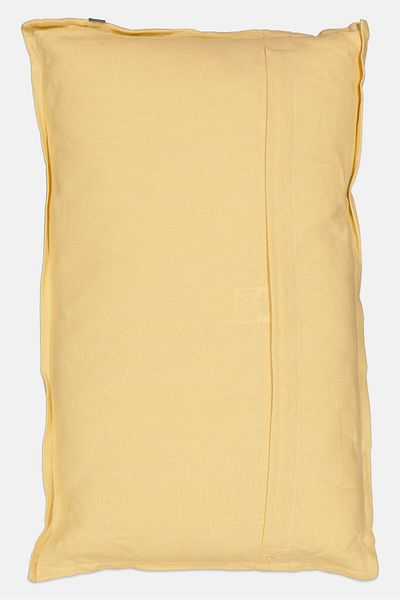 Muy Mucho Organic Cotton Removable Cushion 30 x 50 cm, Almond Yellow