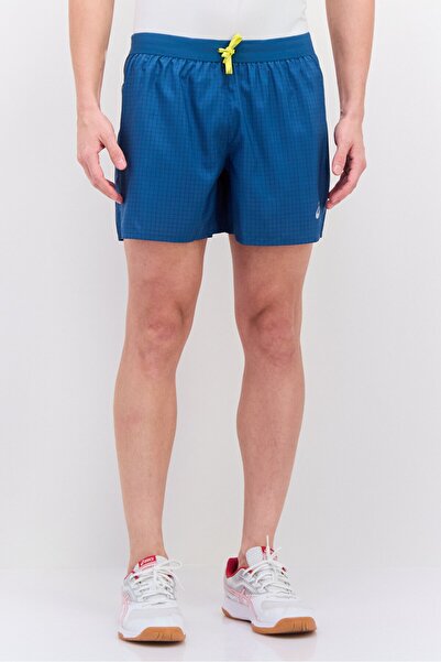 Asics Men Sportswear Fit Running Shorts, Teal Blue