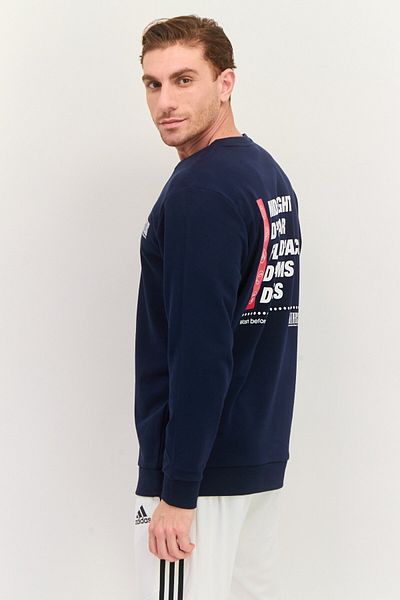 SKECHERS Men Sportswear Fit Outdoor Sweatshirts, Navy