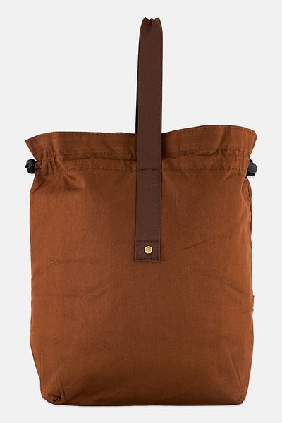 Muy Mucho Women Plain Lunch Bag 30 H X 32 L X 14 W Cm, Dark Brown