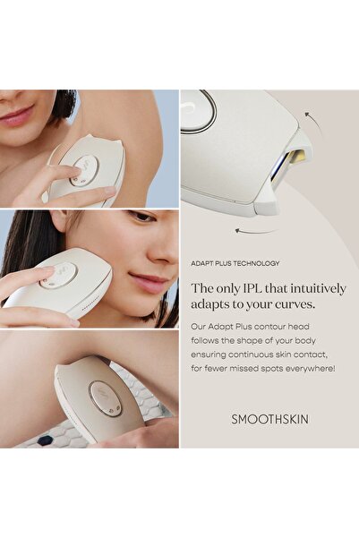 SMOOTHSKIN Pure Adapt - Advanced IPL Hair Removal Device - White