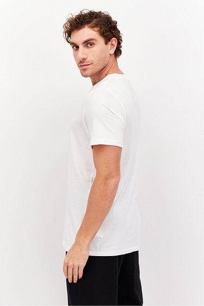 Puma Men Sportswear Fit Short Sleeves Running T-Shirt, White