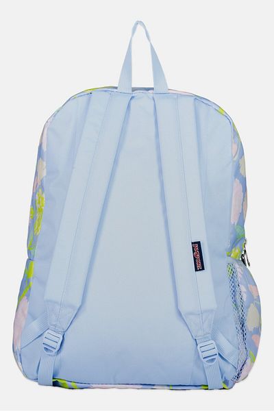Jansport Women Brand Logo Backpack 43 H x 40 L x 13 W cm, Blue Combo
