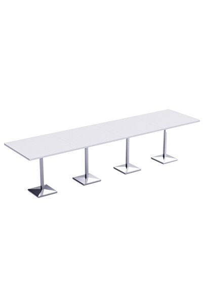 Mahmayi طاولة بار ذات قاعدة مربعة تتسع لـ 16 مقعدًا، طاولة كوكتيل بيسترو للحا...