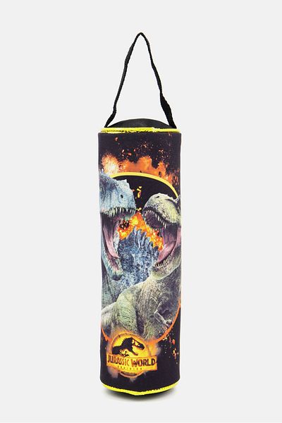 JURASSIC WORLD Kids Boy Printed Pencil Case, Black Combo