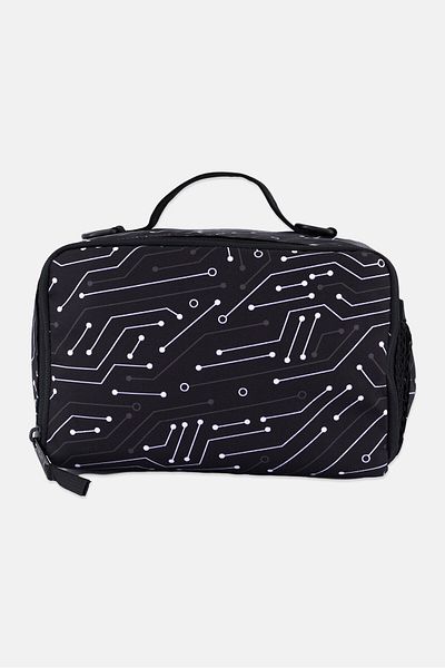 Jansport Kids Boy Brand Logo Lunch Bag 15 H X 25 L X 17 W Cm, Black