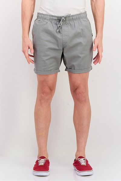 Good For Nothing Men Brand Logo Chino Pants, Grey