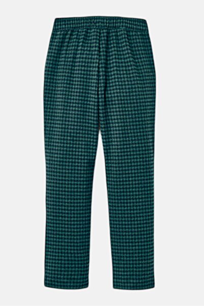 Tchibo Kids Boy Houndstooth Sweatpants, Green