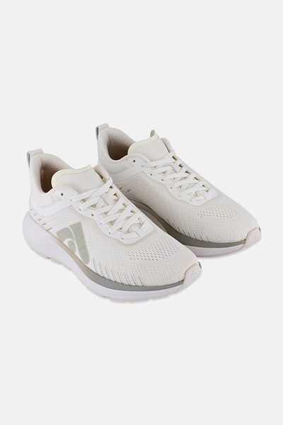 Fitflop Women Lace Up Mesh Running Shoes, White