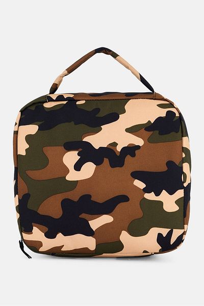 Jansport Kids Unisex Buckshot Camo Lunch Bag 22,5 L x 24 H x 7 W cm, Olive