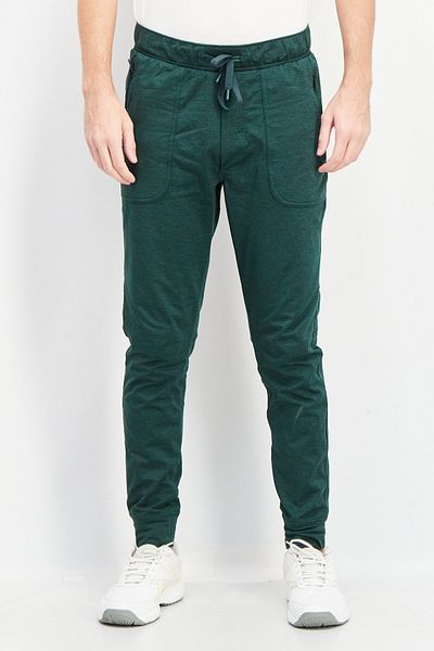 Cat & Jack Men Regular Fit Heather Pants, Grass Green