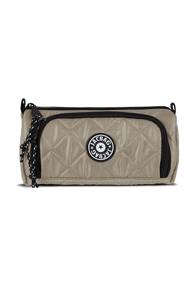 Jacbag Prime XL Soft-Double Compartment Quilted Pencil Case
