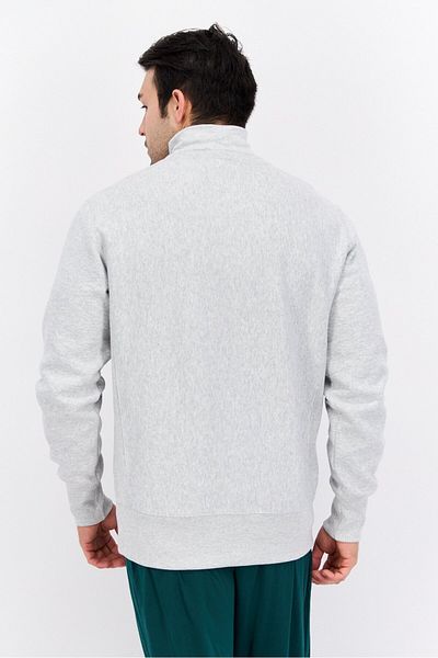 Champion Men Sportswear Fit Long Sleeves Training Sweatshirt, Grey