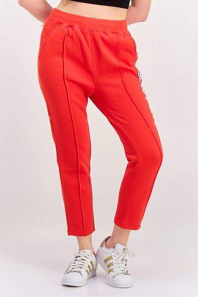 Aape By A Bathing Ape Women Regular Fit Brand Logo Sweatpants, Red
