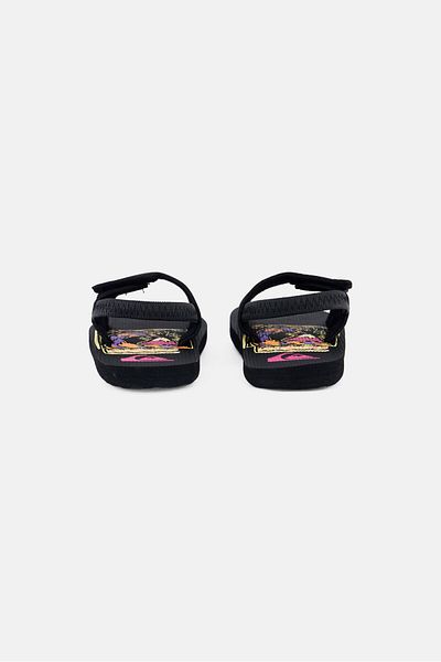 Quiksilver Toddlers Boy Slingback Slipper, Black