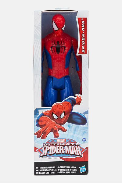 Hasbro Spider Man Titan Hero Series 12 Action Figure, Red Combo