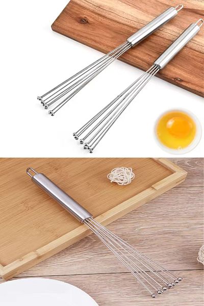 MİMOZA PARK New Generation Adjustable Stainless Egg Cake Beater