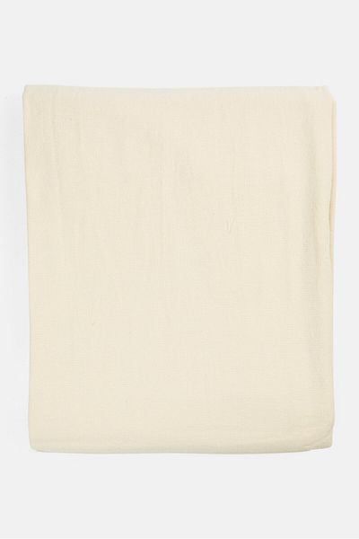 Muy Mucho Plain Table Cloth 140 X 180 Cm, Off White
