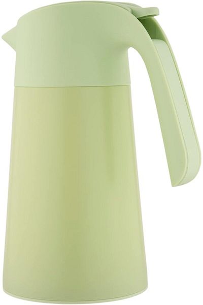 ALSAIF Coffee And Tea Vaccum Flask Steel In Matt Green / Leak-proof And Keeps Drinks Hot 1.6 Liter