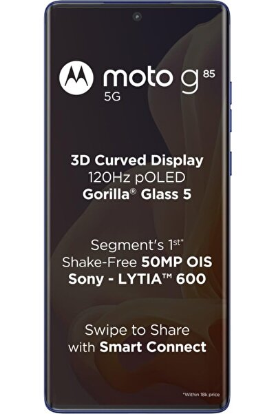 Motorola G85 5g, 12gb Ram, 256 Gb Rom, Android 14, Cobalt Blue
