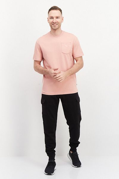 Puma Men Sportswear Fit Brand Logo Training T-Shirt, Pink