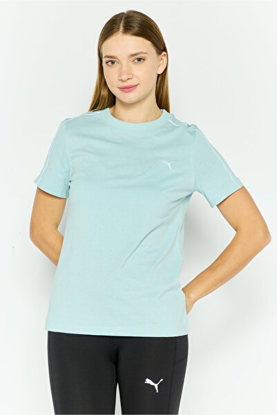 Puma Women Sportswear Fit Short Sleeve Training Top, Blue