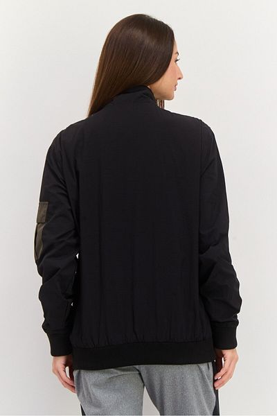 Lyle & Scott Women Embroidered Logo Softshell Jacket, Black