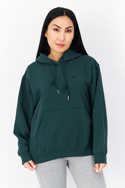 adidas Women Sportswear Fit Long Sleeve Outdoor Hoodie, Green