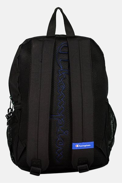 Champion Men Brand Logo Backpack And Lunch Bag 43 H x 26 L x 15 W cm, Black