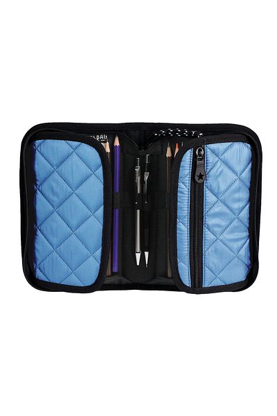 Jacbag husă Husă matlasată pentru creion cu capac moale-dur cu semn de carte
