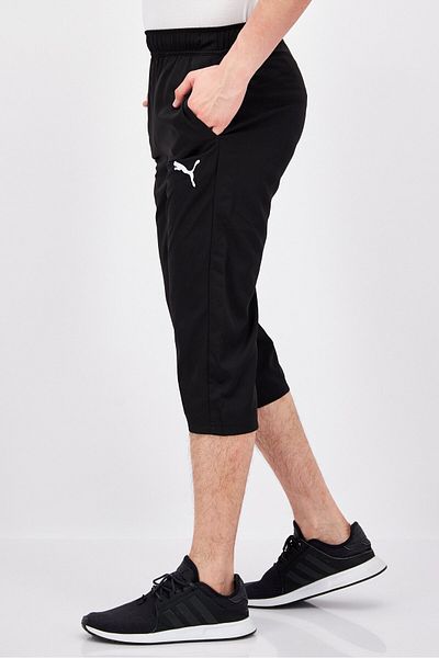 Puma Men Sport Fit Training Crop Pants, Black