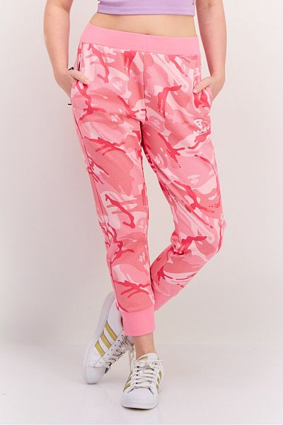Aape By A Bathing Ape Women Regular Fit Allover Print Jogger Pants, Pink