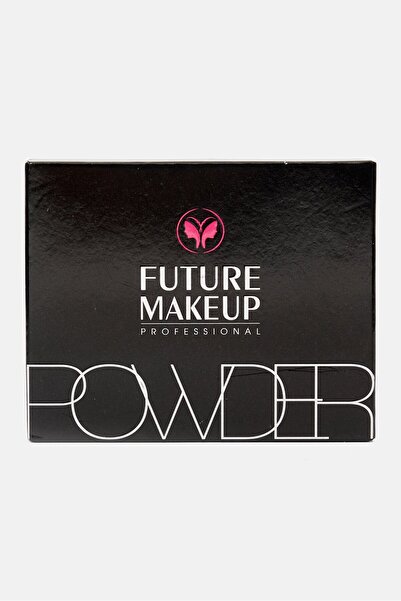 Future Makeup بودرة مضغوطة Set Me Up من FU-141، لون أسود