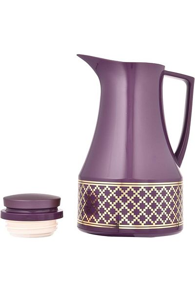 ALSAIF Coffee And Tea Vacuum Flask From Deva Size: 1.0 L Color: Purple