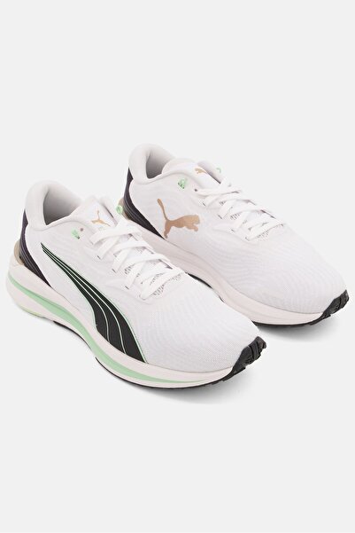 Puma Women Electrify Nitro 2 Run 75 Lace Up Sports Shoes, White