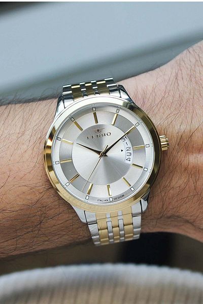 FERRO F11561D Men's Watch with Steel Band