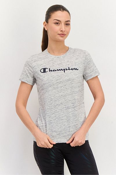 Champion Women Sportswear Fit Short Sleeve Training T-shirt, Heather Grey