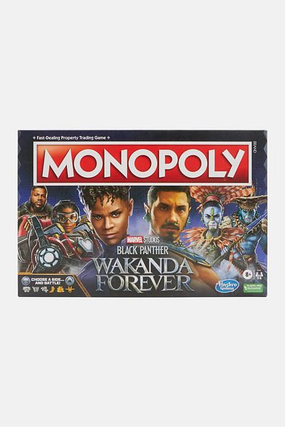 Monopoly Black Panther Wakanda Forever Edition Puzzle Game