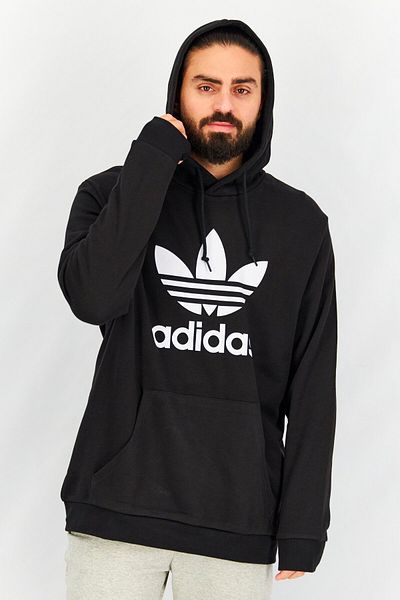 adidas H06667-e Trefoil Hoody Men's Sweatshirt Black
