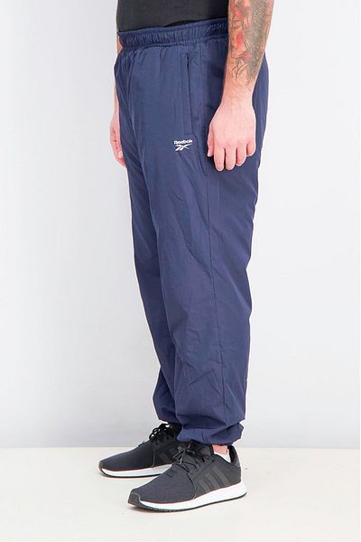 Reebok Men Regular Fit Reversible Track Pants, Co Navy