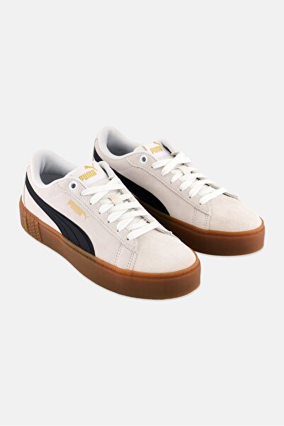 Puma Women Smash Platform V2 SD Sport Shoes, Off White