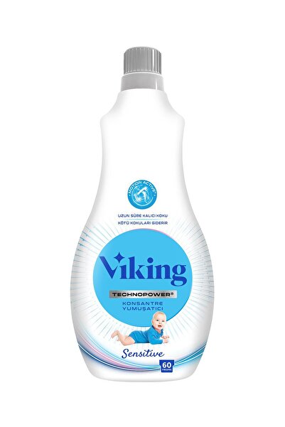 Viking TECHNOPOWER Konsantre Çamaşır Yumuşatıcısı Sensitive 1440 ml 1 Adet
