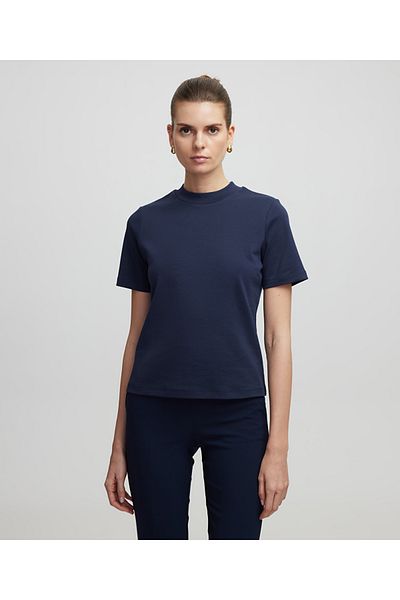 İpekyol Stand Collar Basic T-Shirt