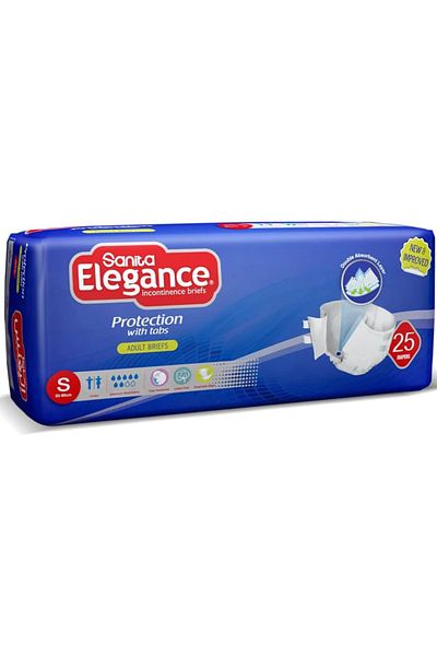 Sanita Elegance Sanita Elegance Adult Diapers Small - 25 Diapers