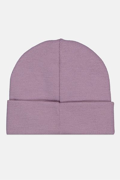 Champion Women Embroidered Logo Beanie Hat, Dark Mauve