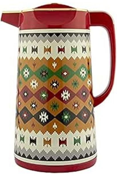 ALSAIF Coffee And Tea Vacuum Flask Size: 1.3 L Color: Red