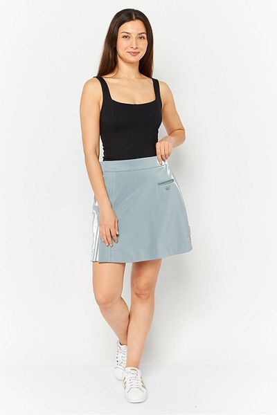 adidas Women Sportswear Fit Brand Logo Outdoor Skirt, Grey