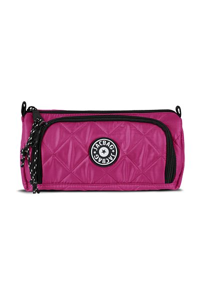 Jacbag Prime XL Soft-Double Compartment Quilted Pencil Case